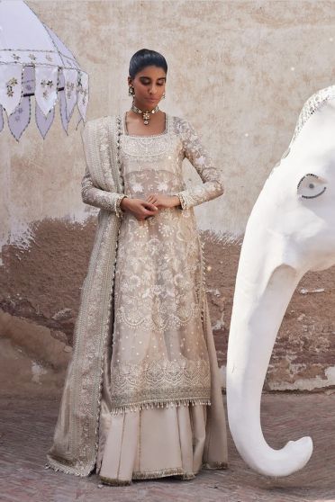 Ulfat Embroidered Pakistani Gown