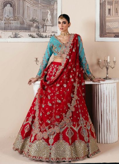 Mumtaz Embroidered Pakistani Lehenga