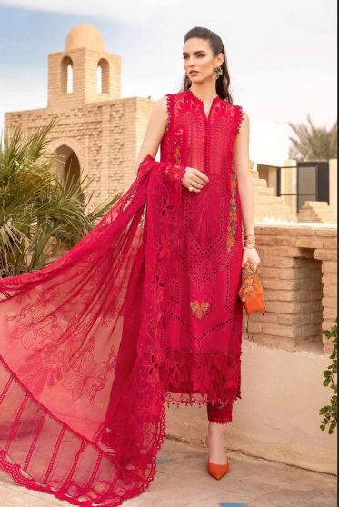 Luxury Lawn Embroidered Pakistani Salwar Kameez