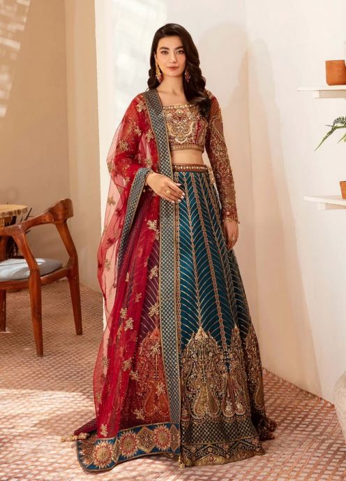 Pakistani ghagra on sale