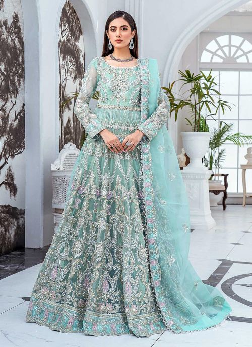 Pakistani anarkali hot sale suits 2017